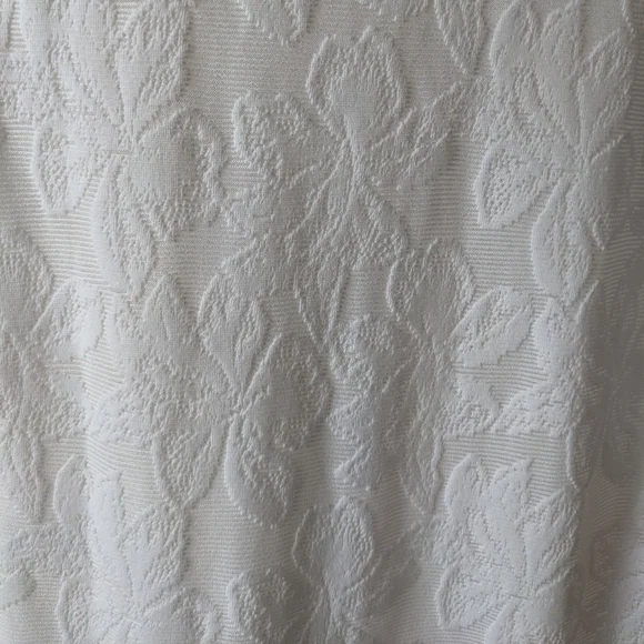 Tommy Bahama White Floral Semi-Sheer Swim Coverup Dress - Picture 6 of 6